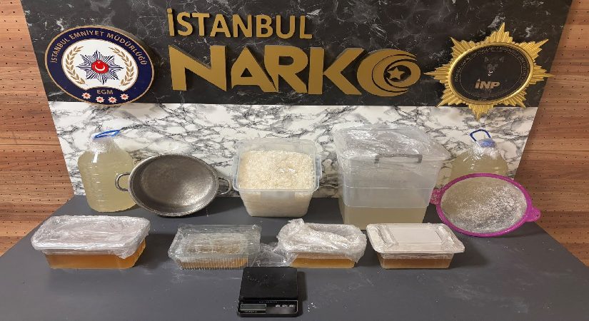 İstanbul’da uyuşturucu operasyonunda 26 kilo metamfetamin ele geçirildi