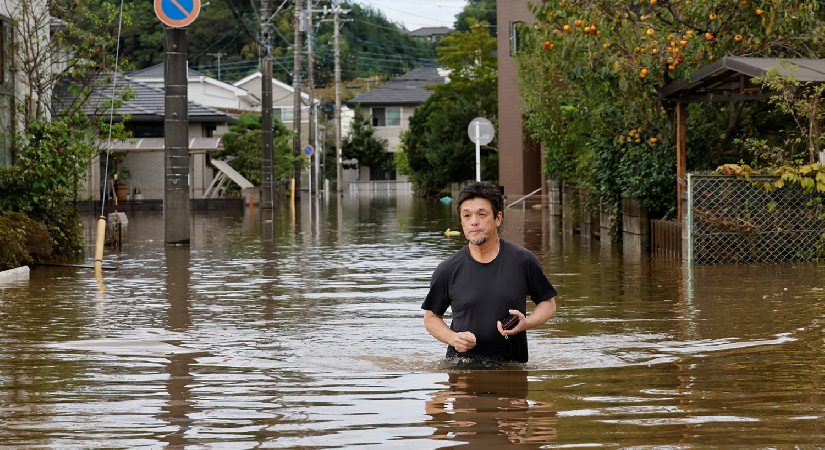 Japonya’yı vuran Dujuan Tayfunu’nda meyyit sayısı 13’e yükseldi