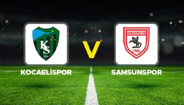 Kocaelispor – Samsunspor maçı ne vakit, saat kaçta, hangi kanalda?