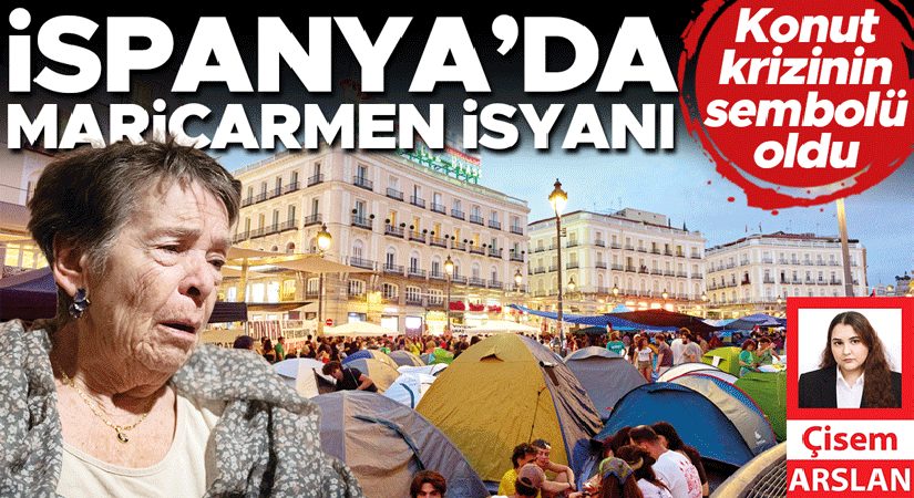 Konut krizinin sembolü oldu… İspanya’da Maricarmen isyanı