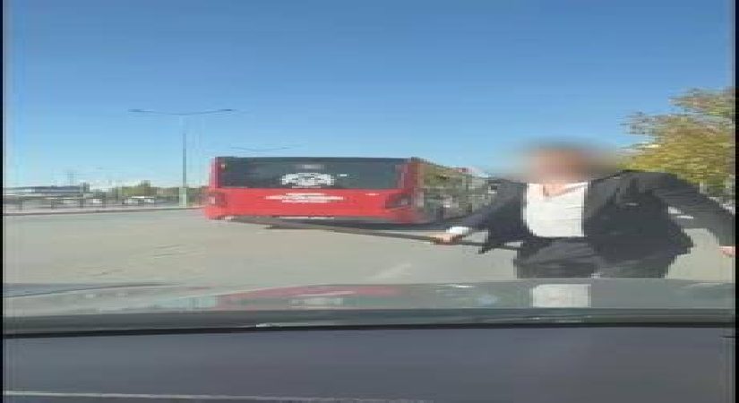 Konya’da trafikte şoföre sopayla saldıran şahsa 380 bin lira ceza