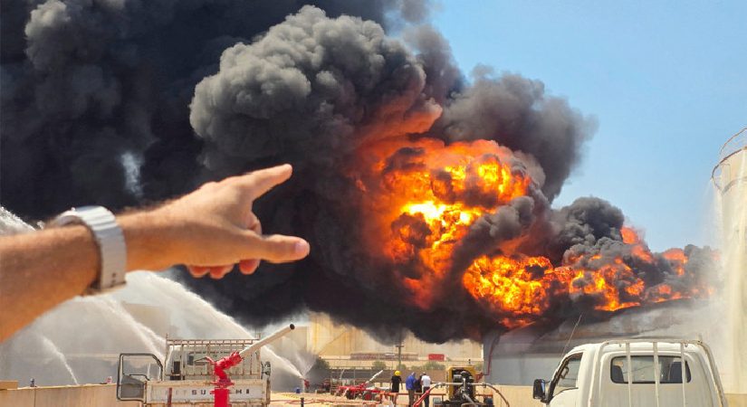 Libya’nın başşehri Trablus’ta İHA saldırısı