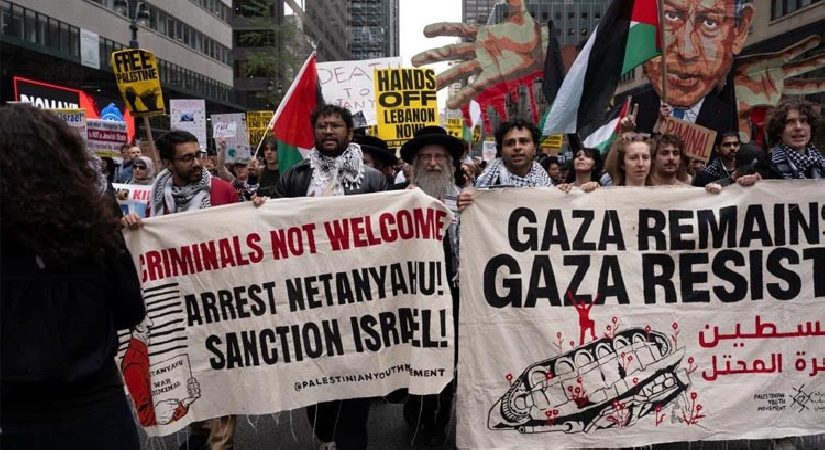 ‘Netanyahu’ protestolarında ünlü isimler dahil 103 bireye gözaltı