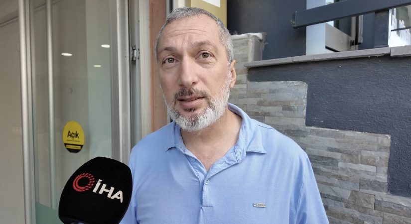 Ofisteki gizemli sesin peşine düştü, tabelayı sökünce gerçek ortaya çıktı