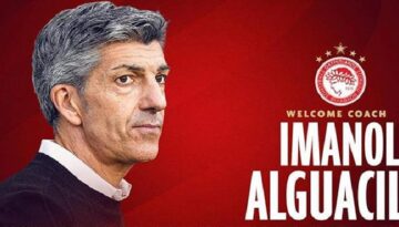 Olympiakos’ta teknik yöneticilik vazifesine Imanol Alguacil getirildi