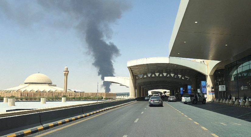Riyad’da dumanlar yükseldi. Husiler balistik füze ve dronlarla saldırdıklarını açıkladı
