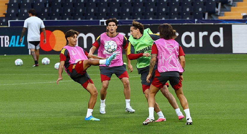 Roma, Fenerbahçe maçının hazırlıklarını tamamladı!