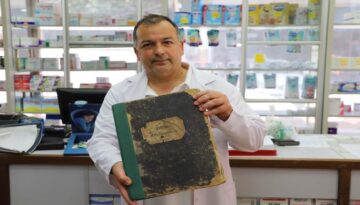 Rum eczacıdan kalan 104 yıllık defter: Son reçete İzmir’in kurtuluşundan bir gün evvel