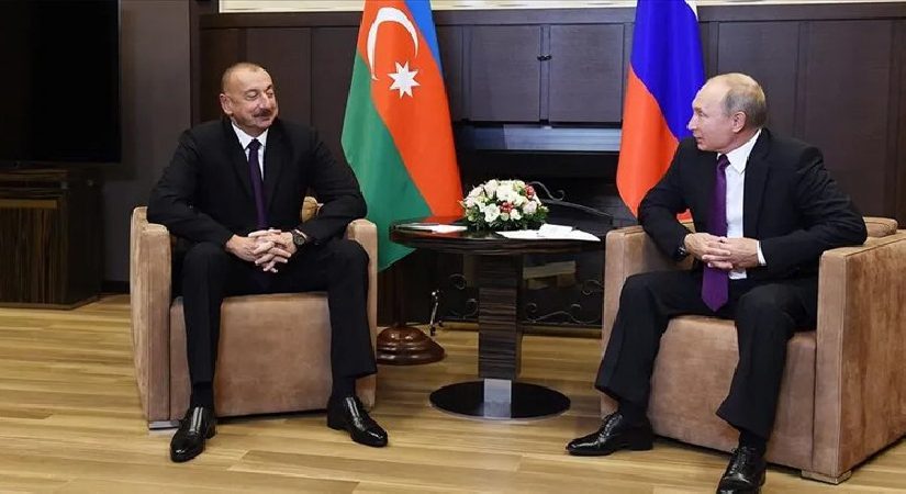 Rusya lideri Putin ile Azerbaycan Cumhurbaşkanı Aliyev ŞİÖ Tepesi’nde görüştü
