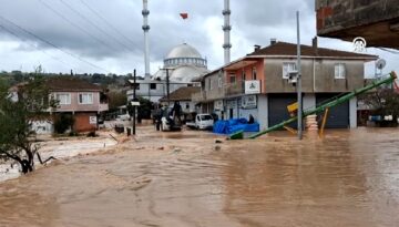 Sakarya’da 2 günlük sağanak: Metrekareye 150 kilograma yağış düştü