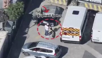 Sancaktepe’de sinema üzere kovalama: Skuterle kaçan kuşkulu dronla yakalandı!
