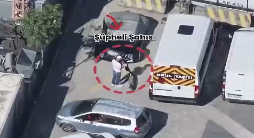 Sancaktepe’de sinema üzere kovalama: Skuterle kaçan kuşkulu dronla yakalandı!