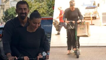 Scooter’ını valeye verdi