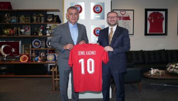 Şenol Kazancı’dan, TFF Başkanı Hacıosmanoğlu’na Ziyaret!