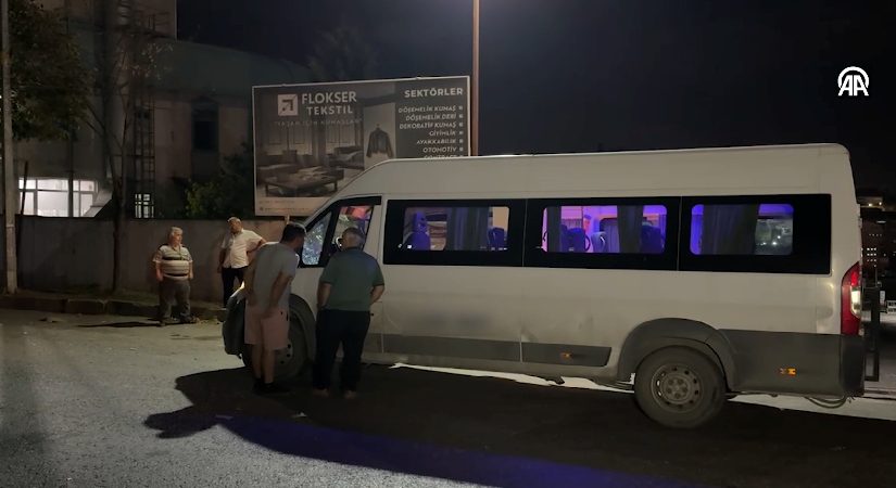 Servis sürücülerinin hengamesinde kan aktı. 1 meyyit