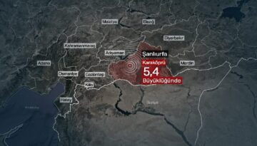 SON DAKİKA: Şanlıurfa’da 5,4 büyüklüğünde sarsıntı