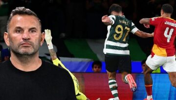 Sporting maçında Okan Buruk’u çıldırtan penaltı kararı. Hakemlere yoğun reaksiyon