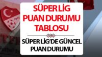 Süper Lig puan durumu tablosu 13 Eylül 2026 Güncel | 2026-2027 Süper Lig 5. hafta puan durumu sıralaması nasıl şekillendi? Galatasaray Kocaelispor maçı sonrası aktüel tablo!