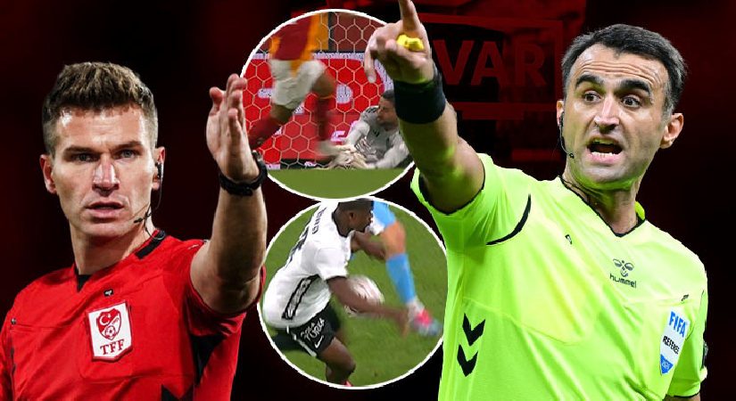 Süper Lig’de VAR kayıtları açıklandı! Galatasaray ve Beşiktaş’ın golü sebep iptal edildi?