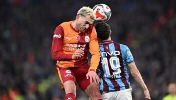 Trabzonspor, önder Galatasaray karşısında!