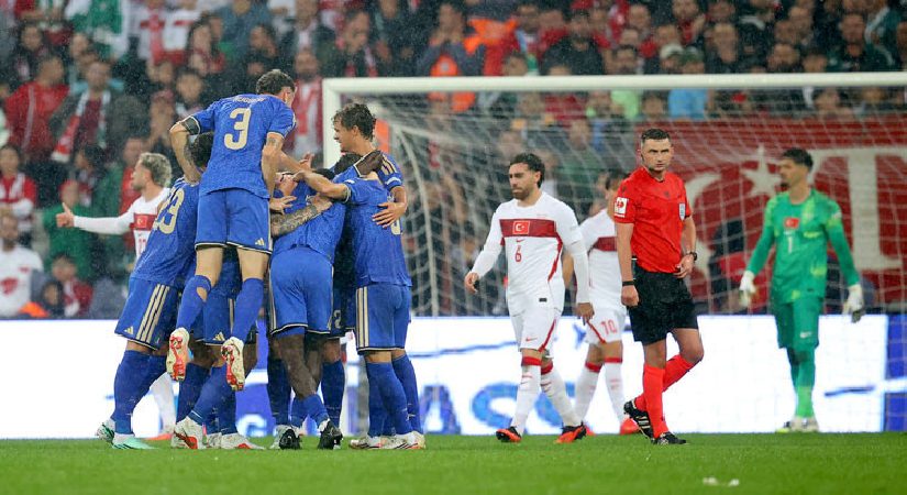 Türkiye 1-4 İtalya (Uluslar Ligi maçı özeti)