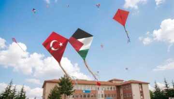 Uçurtmalar Gazzeli çocuklar için yükselecek