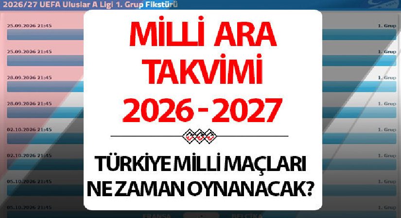 Ulusal ara ne vakit başlıyor? Türkiye Fransa ulusal maçı ayın kaçında, nerede oynanacak?