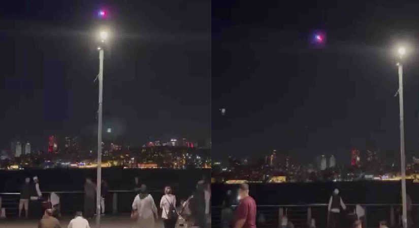 Üsküdar’da kıyıda oturanlara polis dronu şoku. “Derhal uzaklaşın”