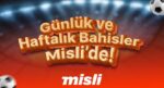 Üstün Lig’de deplasman grupları formda, 1-0 skoru ön planda! İşte Misli’den Günlük Bahis İstatistikler