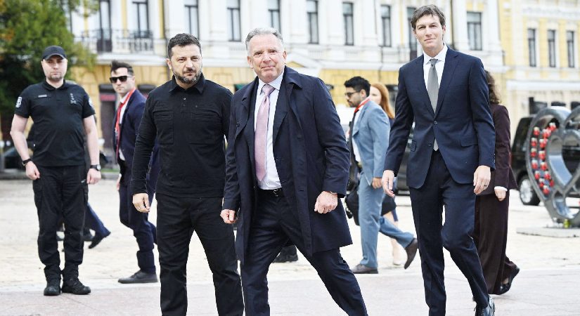 Witkoff Kushner ikilisi birinci kere Kiev’e gitti