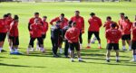 A Ulusal Ekip’te sakatlık, idmanı yarıda bıraktı