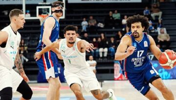 Anadolu Efes, Hapoel Tel Aviv deplasmanında kayıp