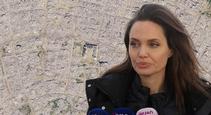Angelina Jolie Gazze’deki yıkıma dikkat çekti
