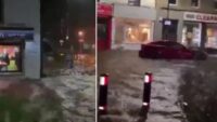 Avrupa’yı felç eden fırtına! Kentler karanlığa gömüldü