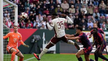 Bayern Münih 5. saniyede gol yediği maçta berabere kaldı!