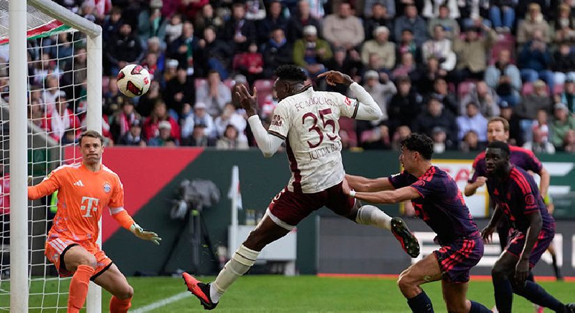 Bayern Münih 5. saniyede gol yediği maçta berabere kaldı!