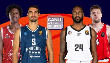 Beşiktaş ile Anadolu Efes, EuroLeague sahnesinde! Maçların heyecanı canlı yayın ile Misli’de