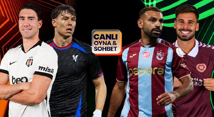 Beşiktaş ile Trabzonspor, Avrupa sahnesinde! Kritik maçların heyecanı canlı sohbet ile Misli’de