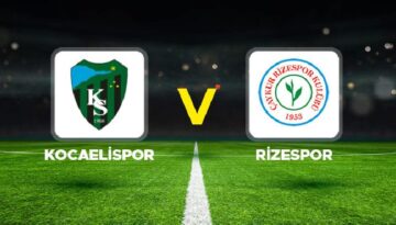 Canlı Anlatım: Kocaelispor – Çaykur Rizespor maçı
