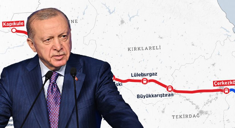 Çerkezköy-Kapıkule Süratli Tren Çizgisi açılıyor | Erdoğan: Seyahat mühleti 1 saat 30 dakikaya düşecek