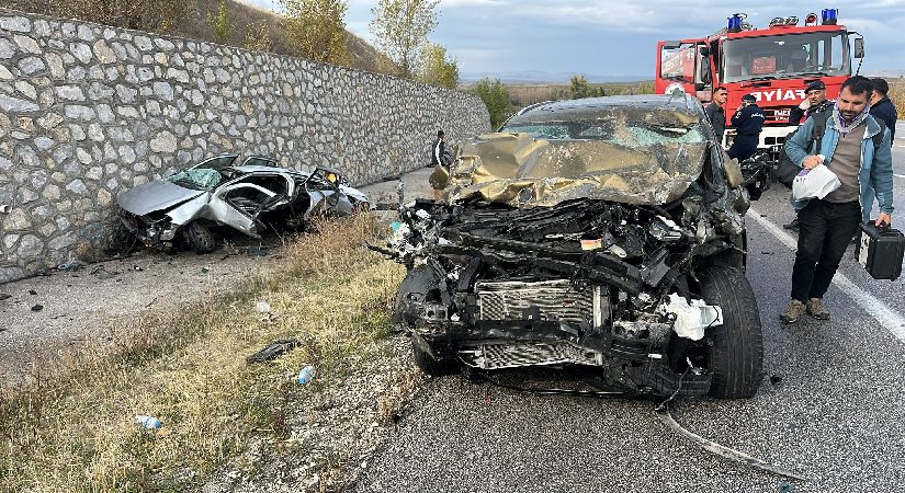 Çorum’da korkunç kaza. 4 kişi hayatını kaybetti