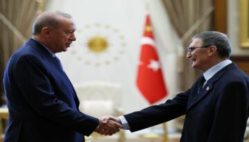Cumhurbaşkanı Erdoğan, Aziz Sancar’ı kabul etti