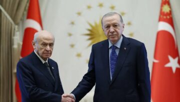 Cumhurbaşkanı Erdoğan, Bahçeli’yle bir araya geldi