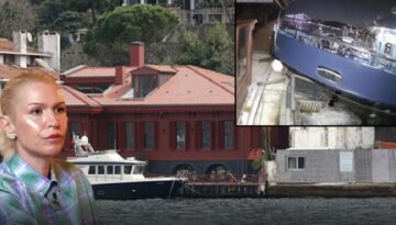 Derin Mermerci’nin yalısına yolcu vapuru çarptı… ‘Benim çocuklarım bu evde’