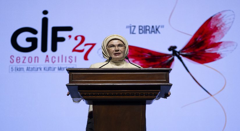 Emine Erdoğan: Gerçek iz bırakmak irade gerektirir