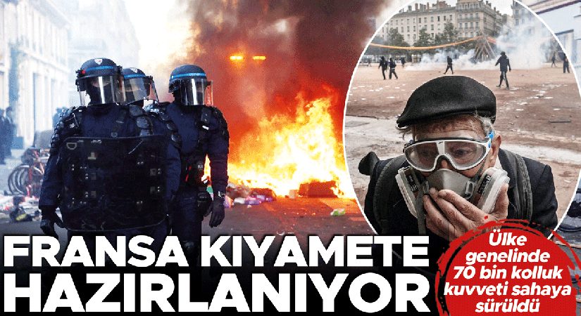 Fransa kıyamete hazırlanıyor