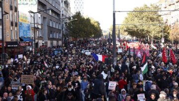 Fransa’da protestoların üçüncü dalgası başladı: Yoğun polis eşliğinde yürüyüş