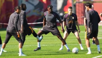Galatasaray ara vermeden Barcelona maçının hazırlıklarına başladı