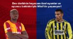 Galatasaray – Fenerbahçe derbisinin heyecanı özel oyunlar ve oyuncu bahisleriyle Misli’de yaşanıyor!