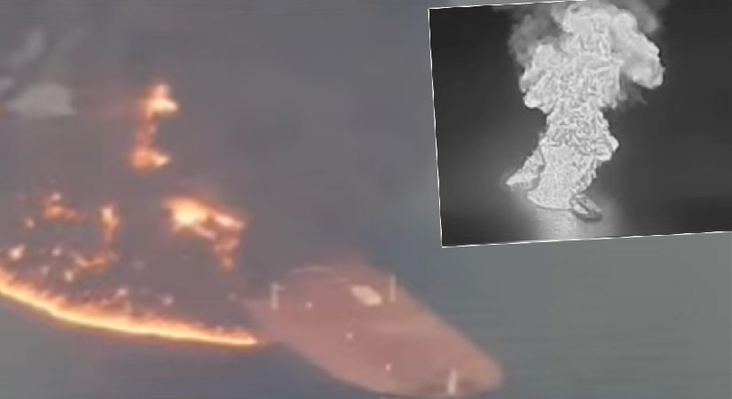 Hürmüz’de dev tanker mayına çarptı